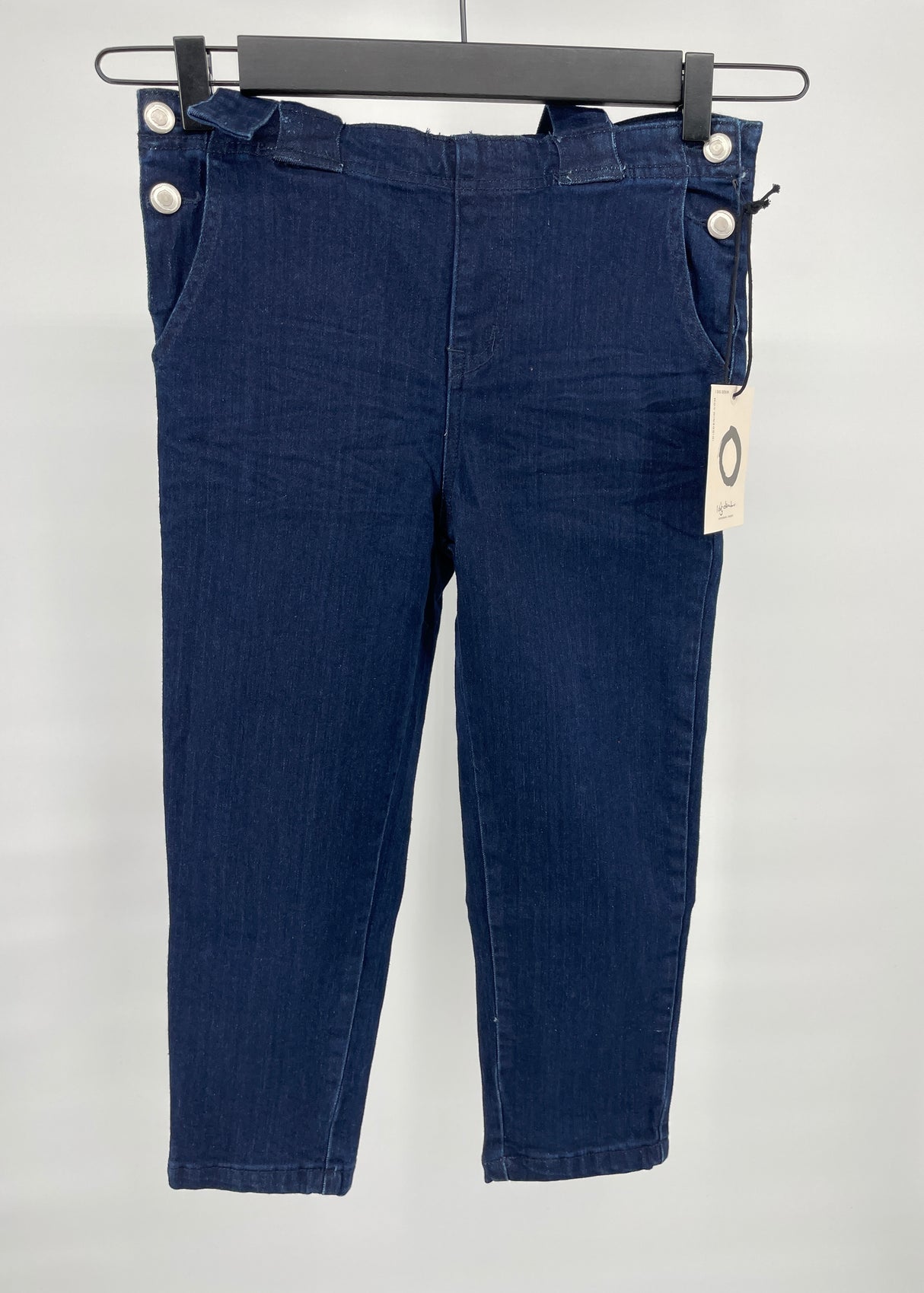 Tuinbroek Donkerblauw Denim Maat 110 / 116