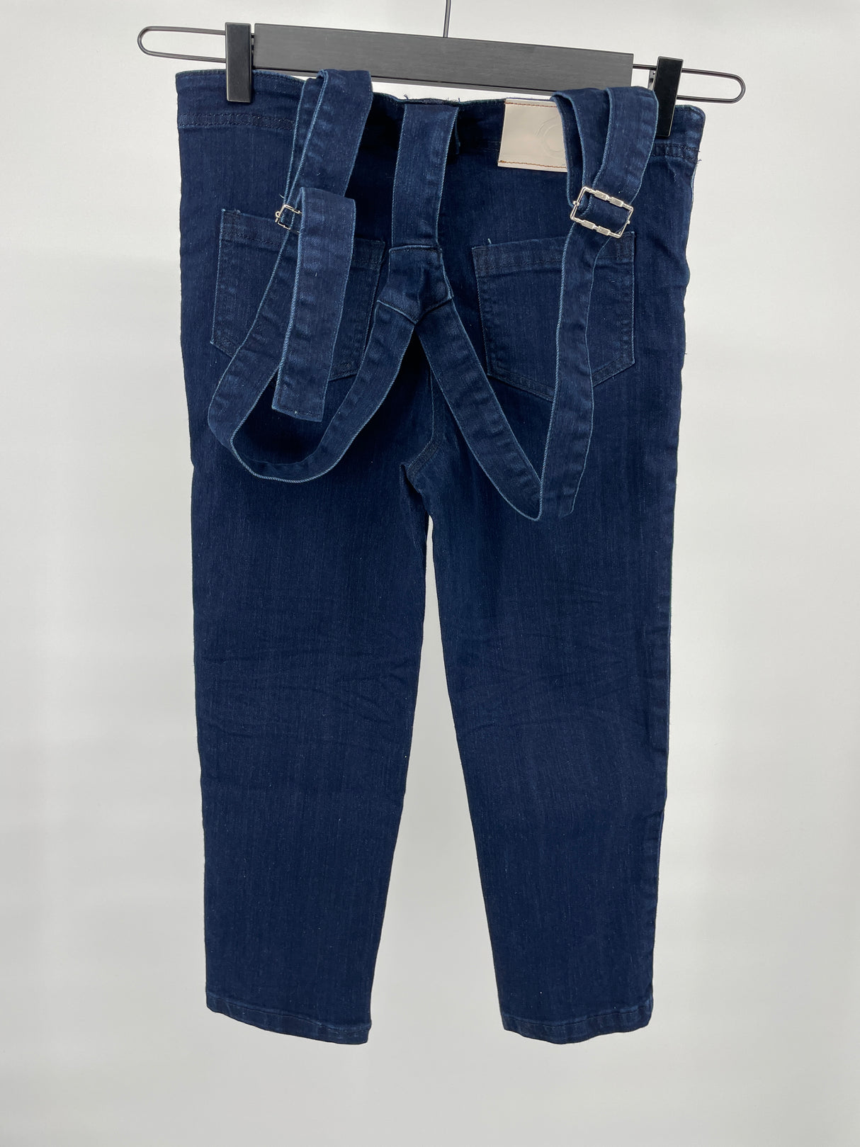 Tuinbroek Donkerblauw Denim Maat 110 / 116