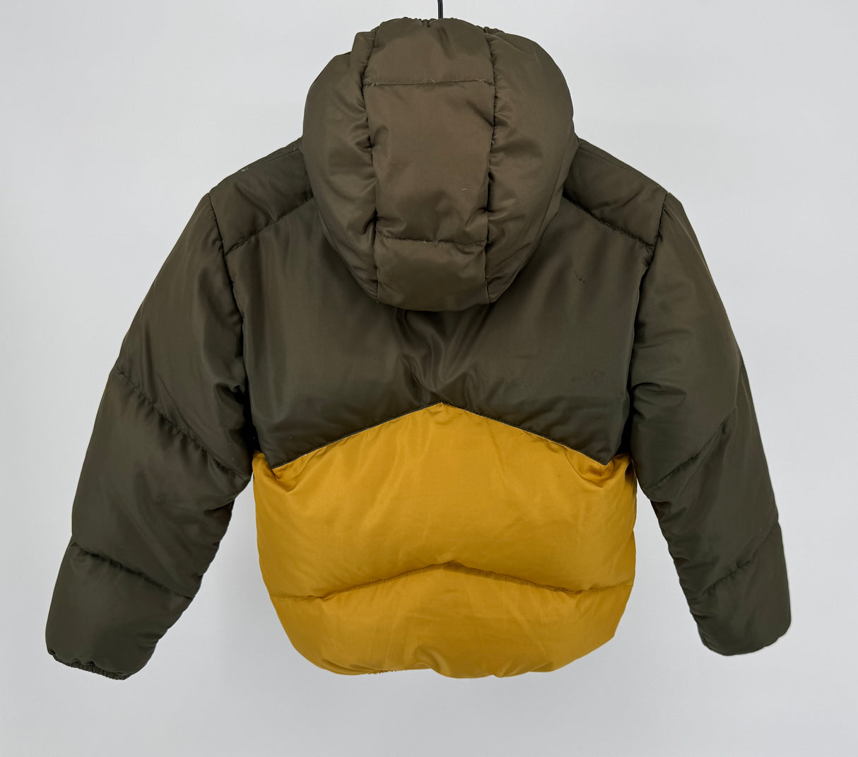 Jas Groen Geel Dons Maat 116