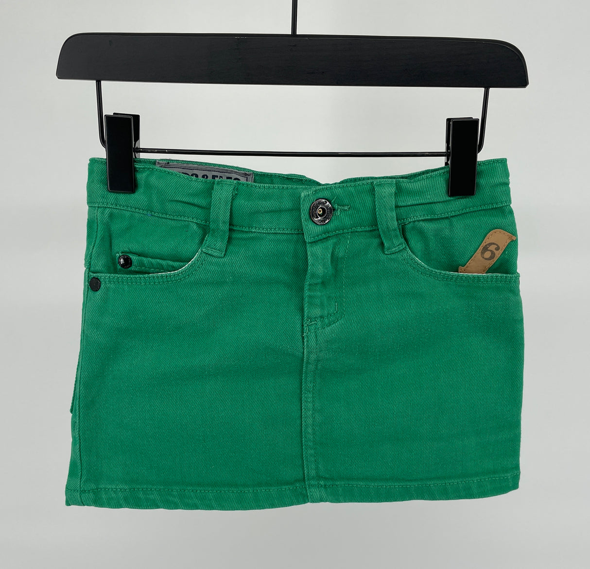 Rok Groen Denim Maat 110