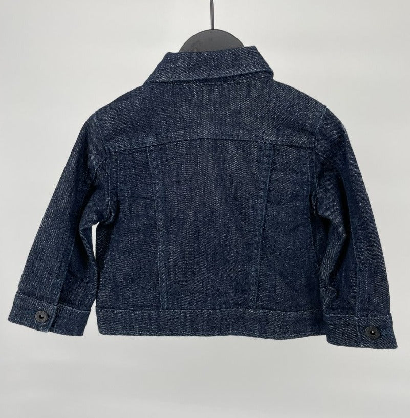 Spijkerjasje Donkerblauw Maat 74