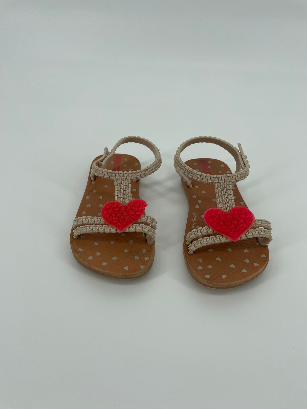 Water Sandalen Beige met Hartje Maat 25 / 26