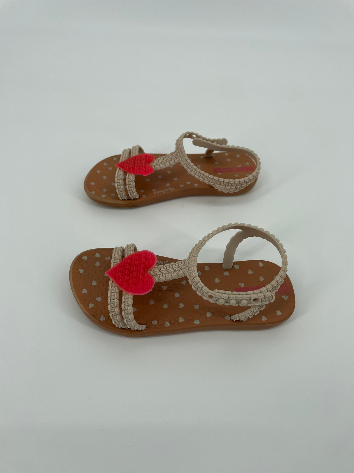 Water Sandalen Beige met Hartje Maat 25 / 26