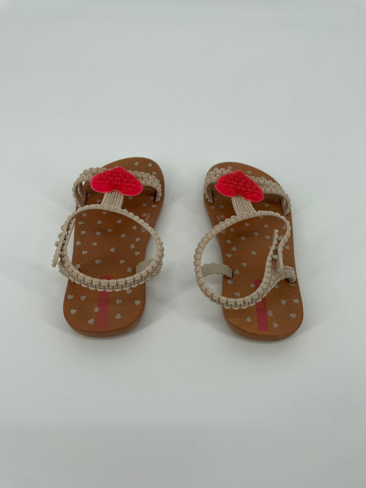 Water Sandalen Beige met Hartje Maat 25 / 26