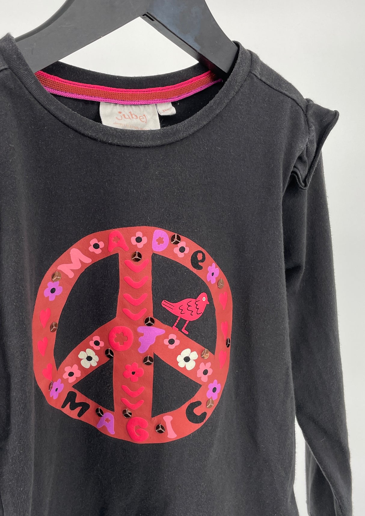 Longsleeve Zwart Made of Magic Maat 110