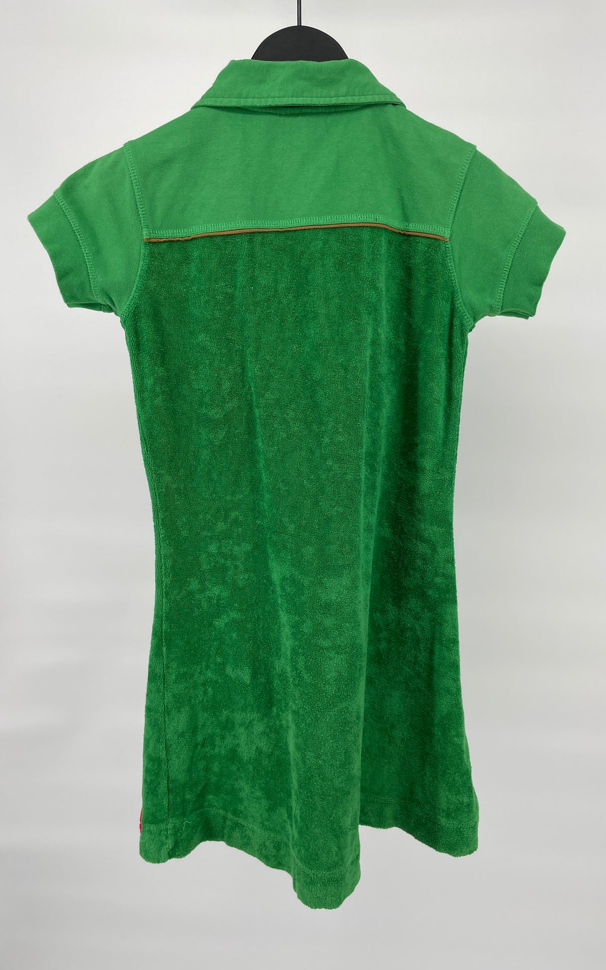 Jurk Groen Badstof Maat 140