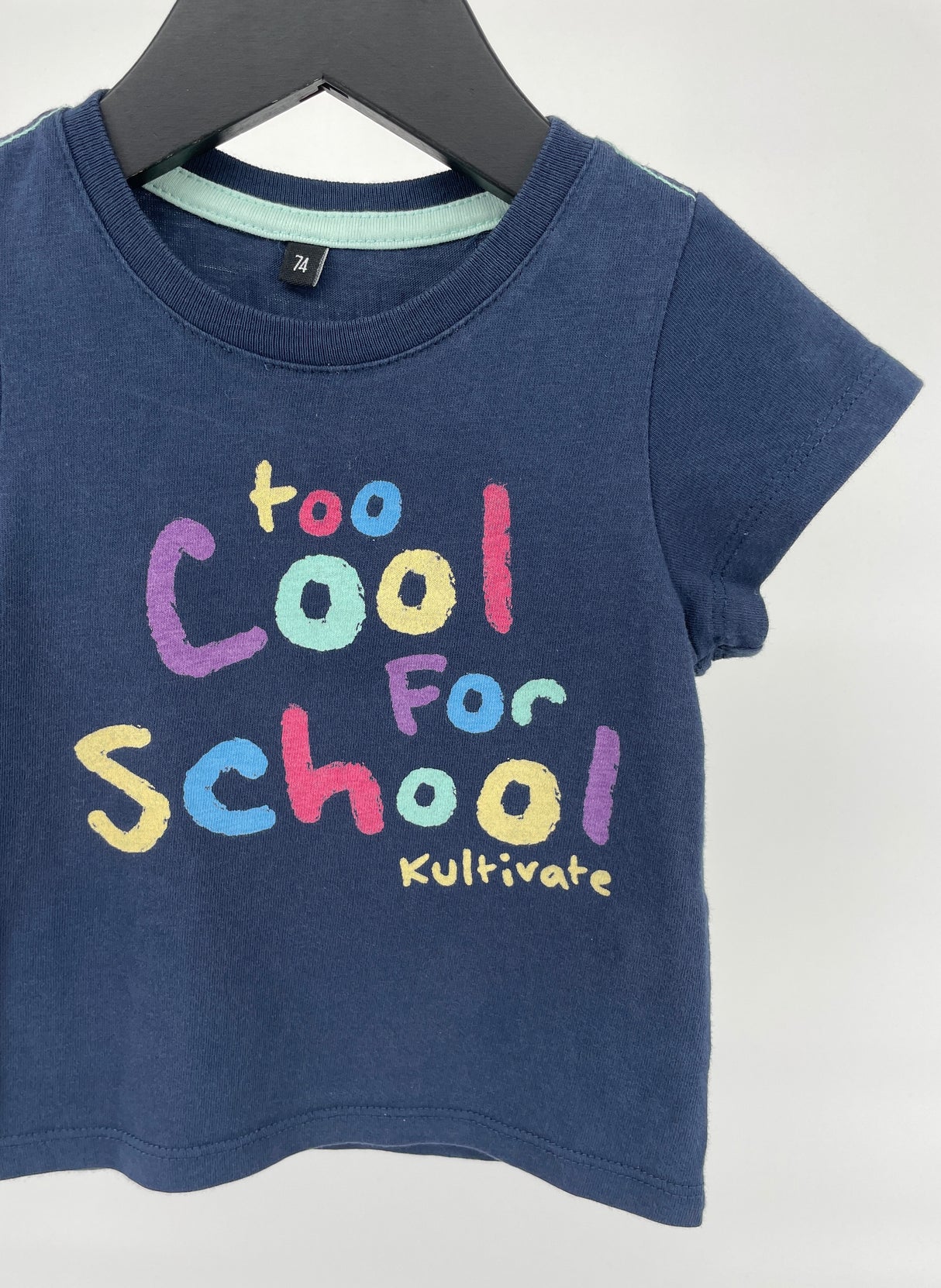 T-shirt Blauw Too Cool For School Maat 62 / 68