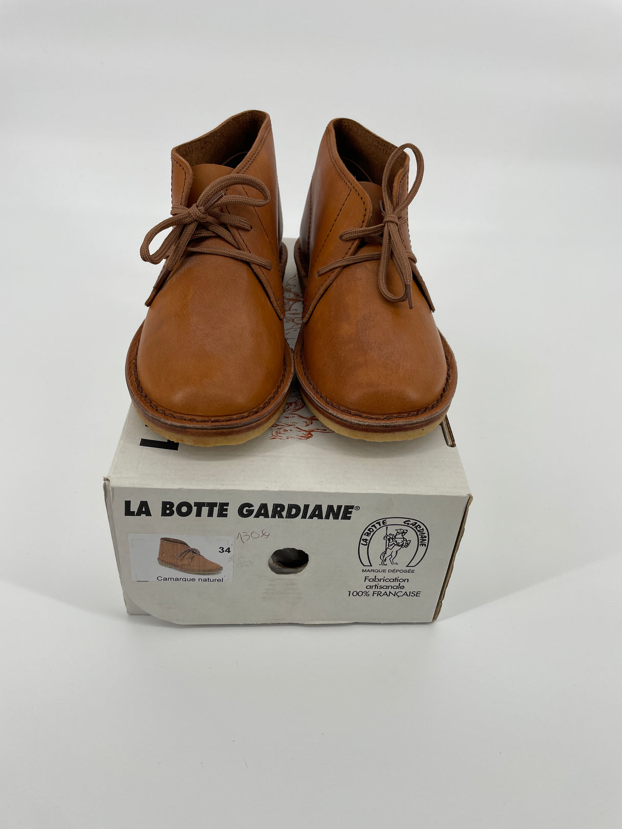 Schoenen Bruin Leer Maat 34