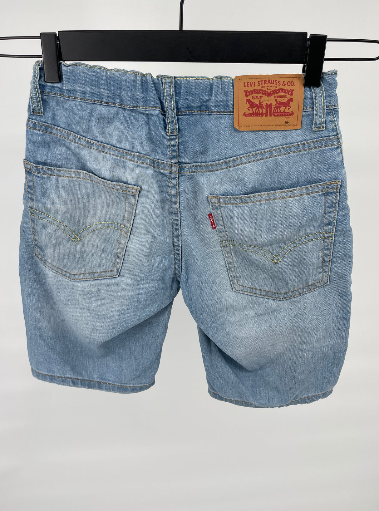 Denim Short Lichtblauw Maat 140