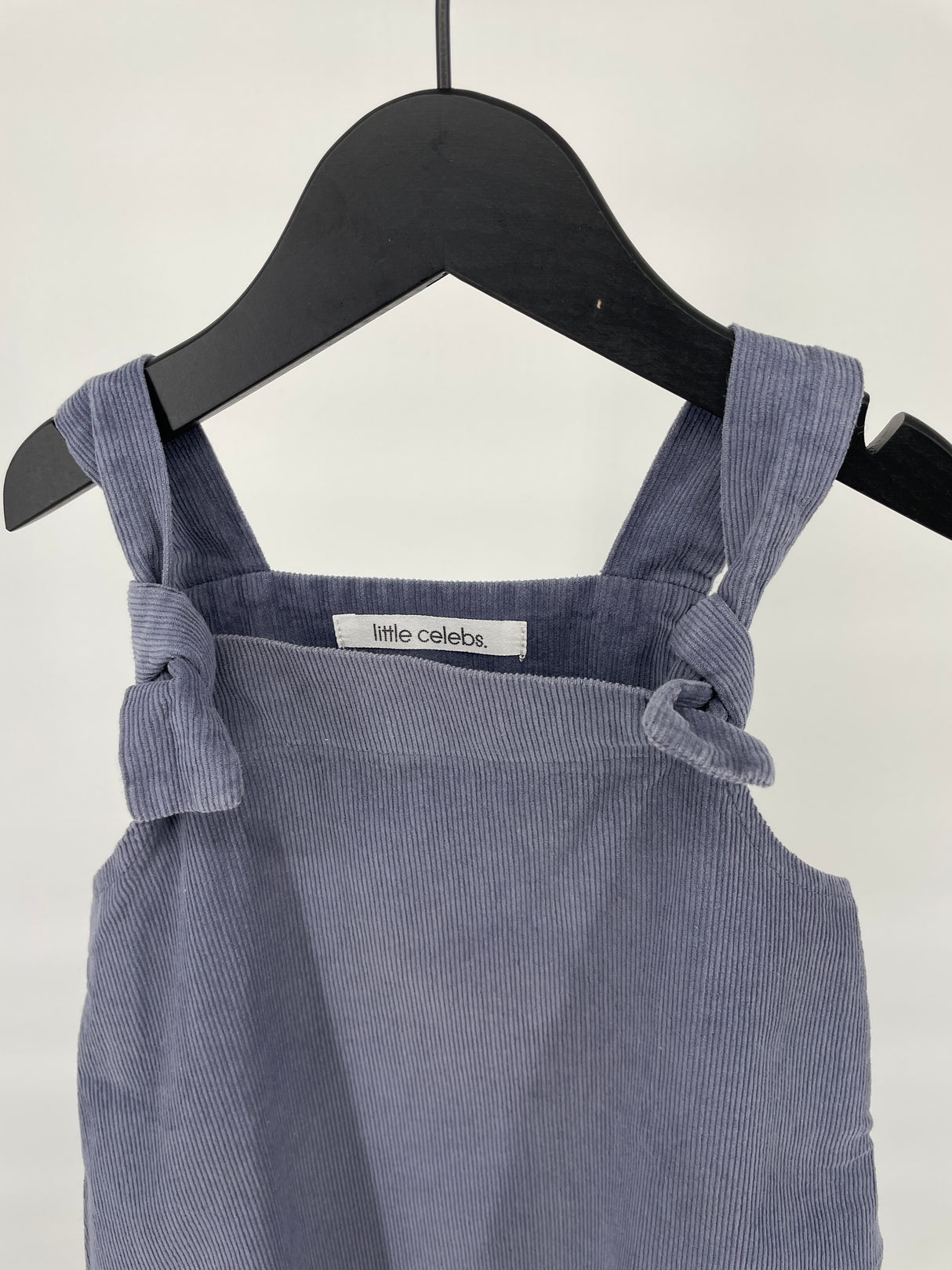 Jurkje Paars Blauw Rib Maat 92