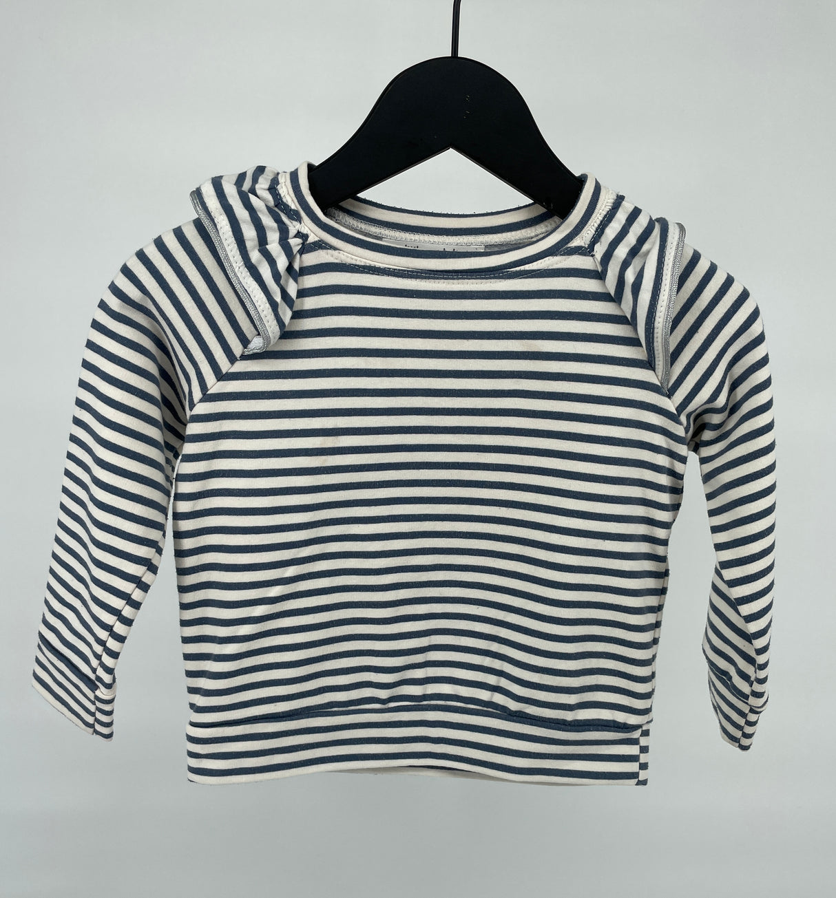 Little Celebs Trui Blauw Wit Gestreept Roesjes Maat 92