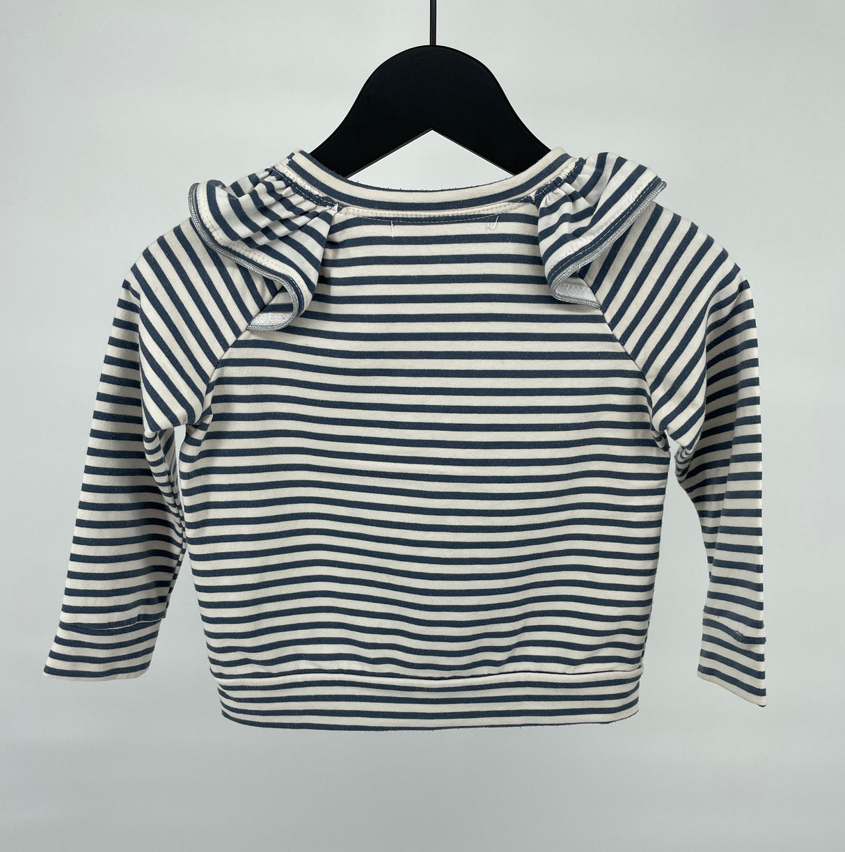 Little Celebs Trui Blauw Wit Gestreept Roesjes Maat 92