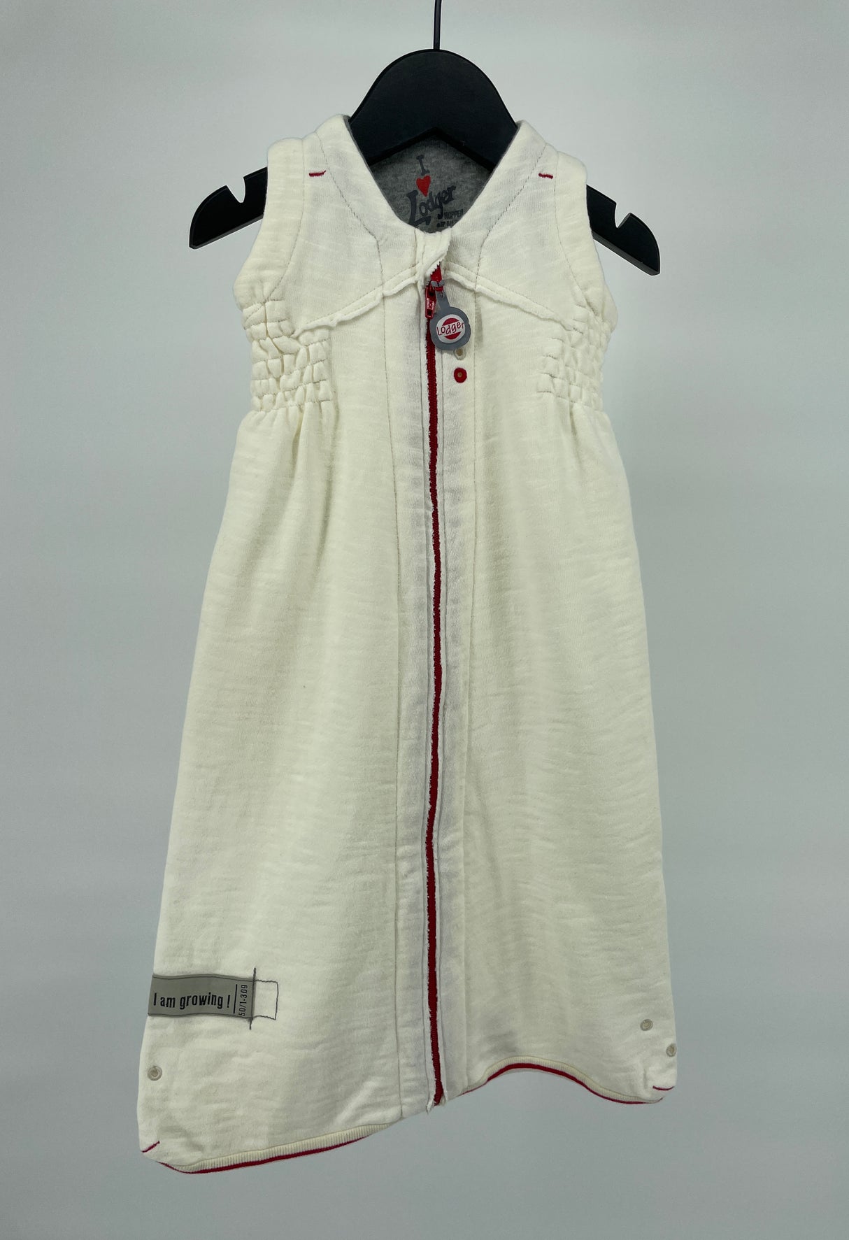 Hopper Slaapzak Mouwloos Beige Maat 50 - 62