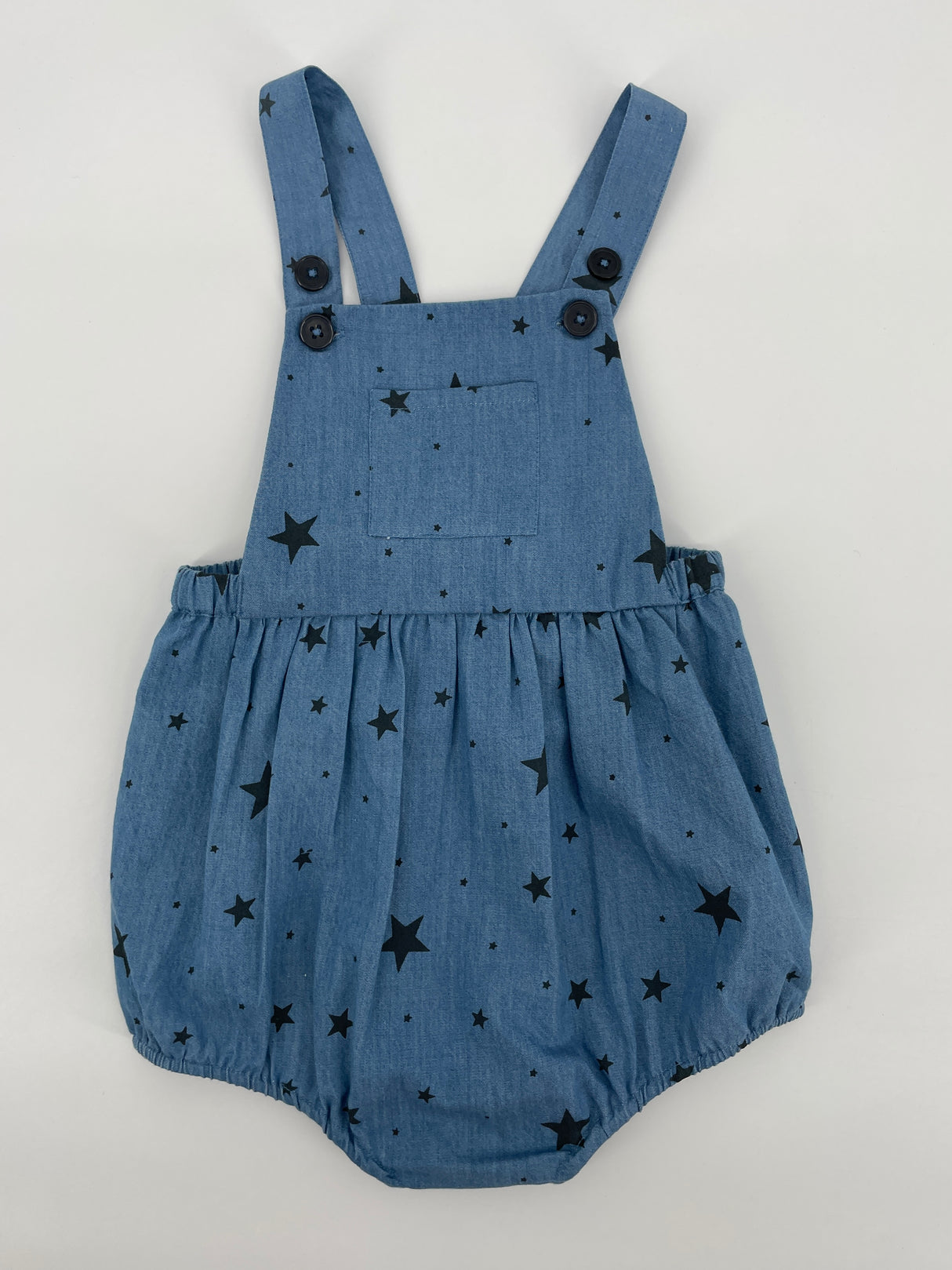 Babypak Blauw Sterren Maat 80