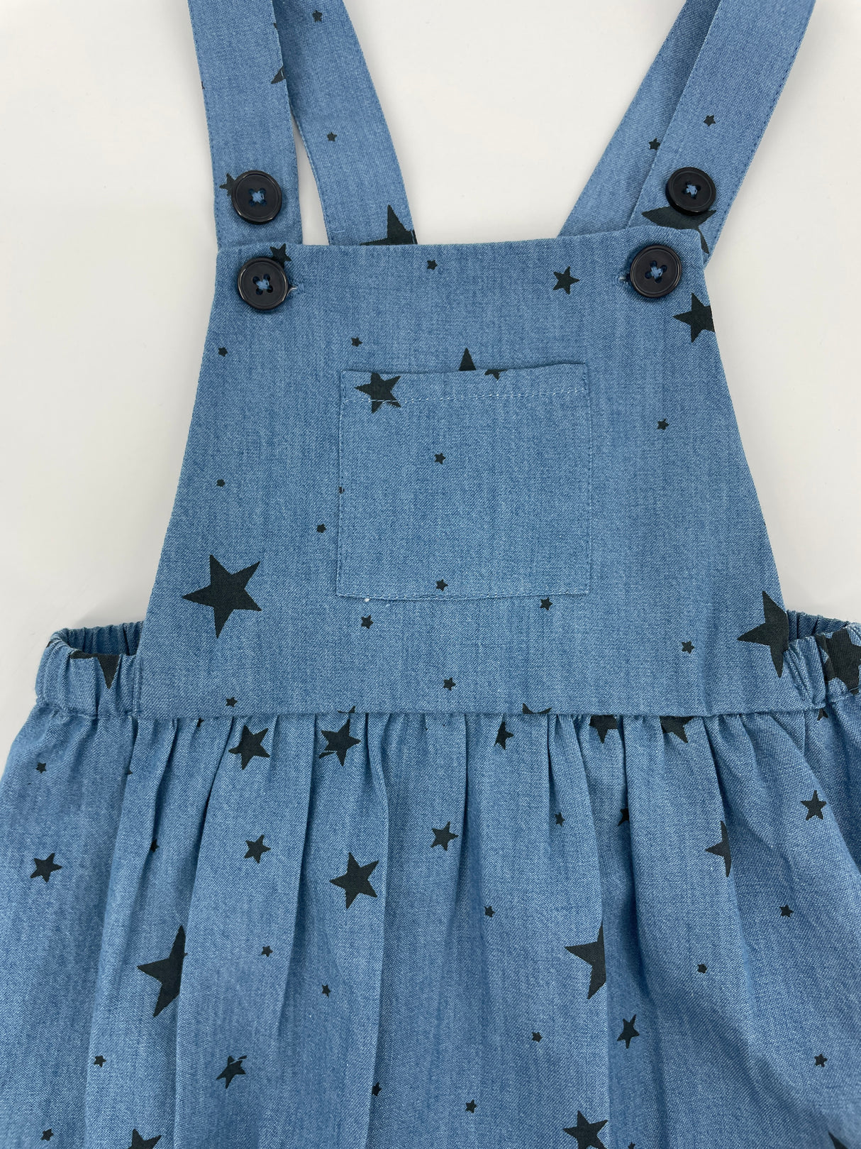 Babypak Blauw Sterren Maat 80