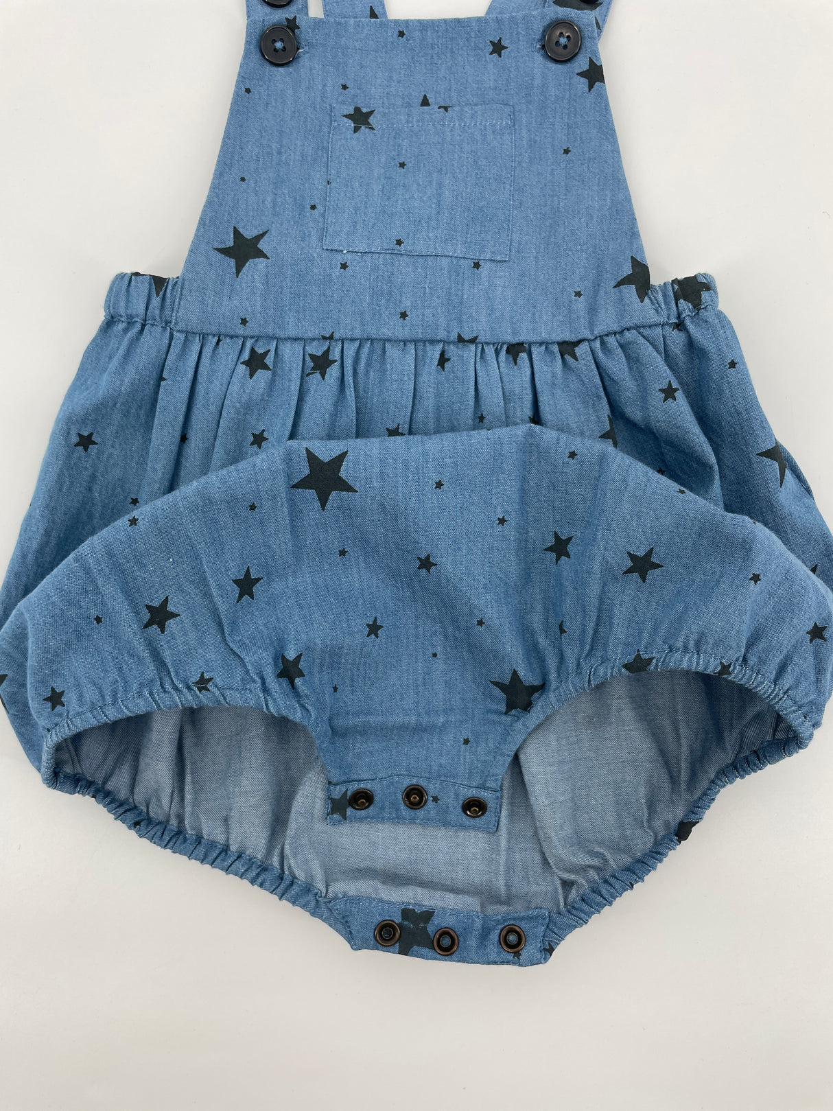 Babypak Blauw Sterren Maat 80