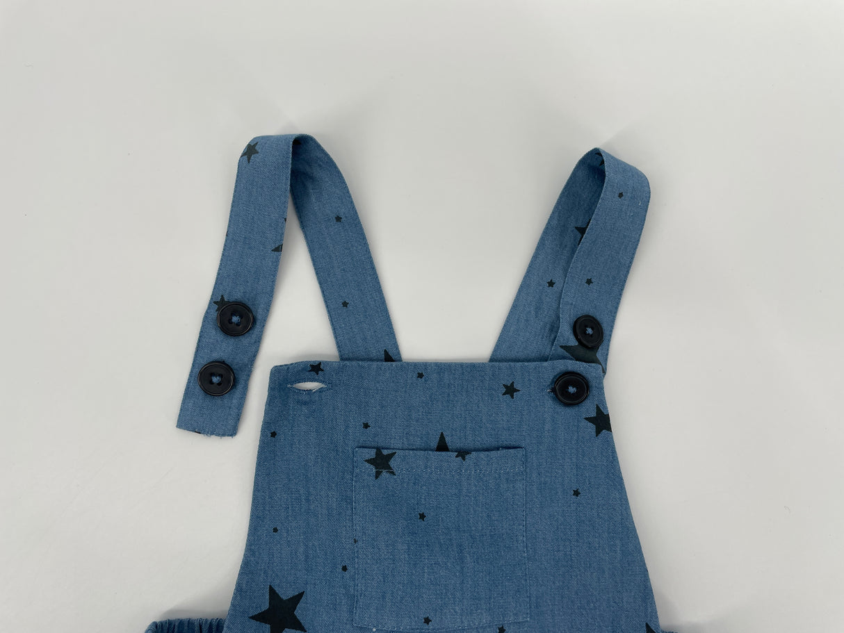 Babypak Blauw Sterren Maat 80