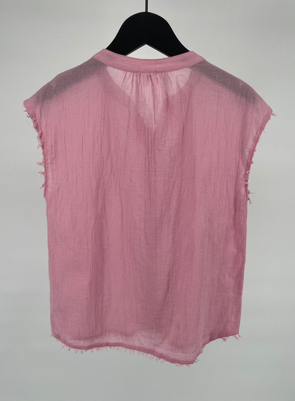 Blouse Mouwloos Roze Maat 128