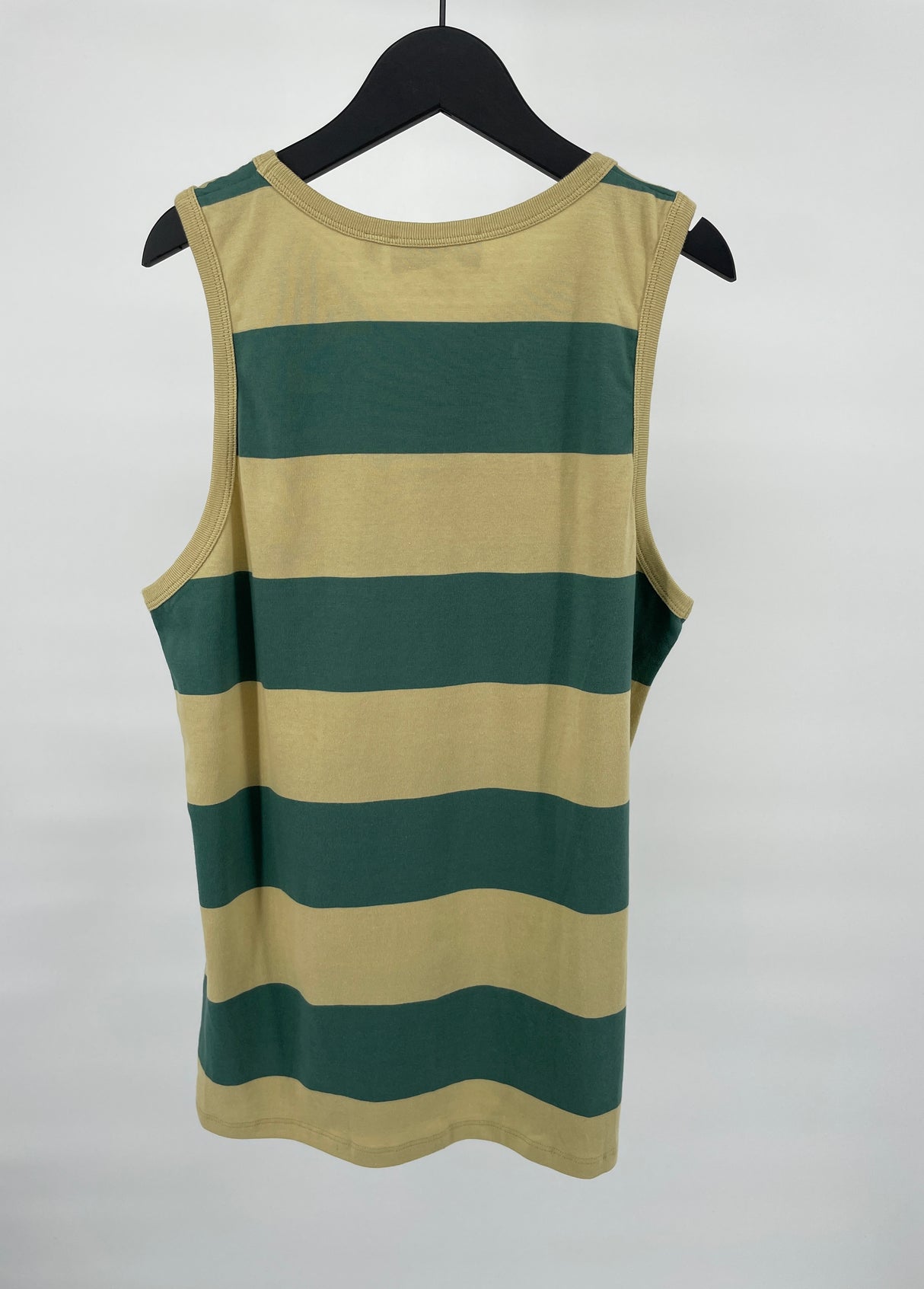 Tanktop Groen Geel Gestreept Maat 152
