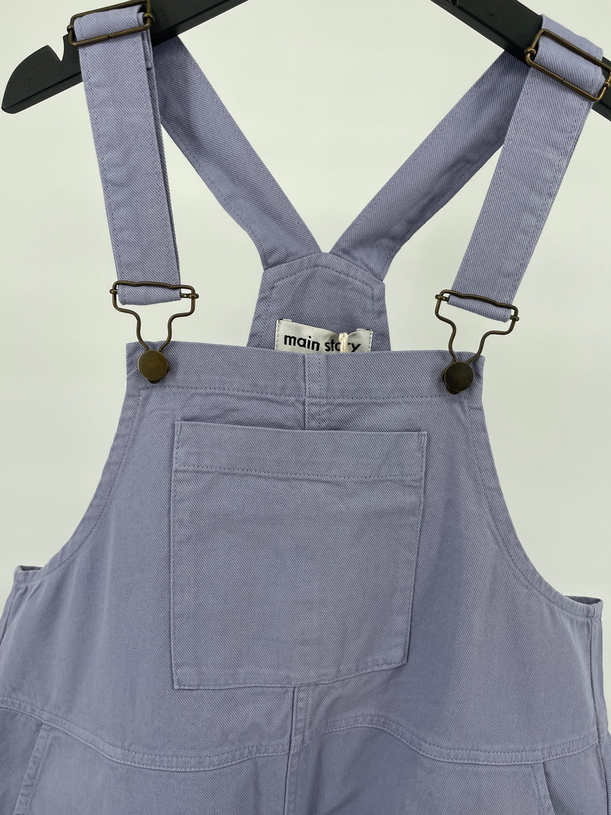 Tuinbroek Kort Paars Maat 140 / 146