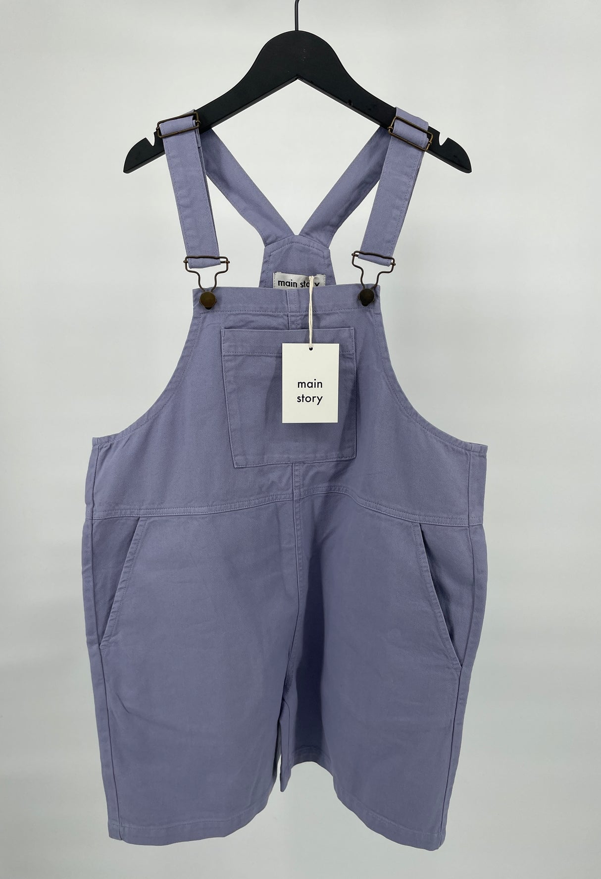 Tuinbroek Kort Paars Maat 140 / 146