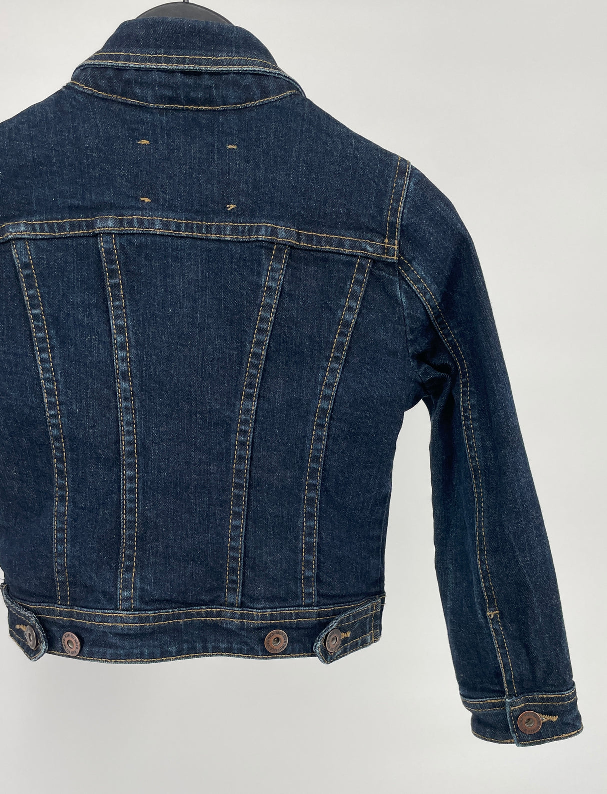 Spijkerjas Donkerblauw Denim Maat 116