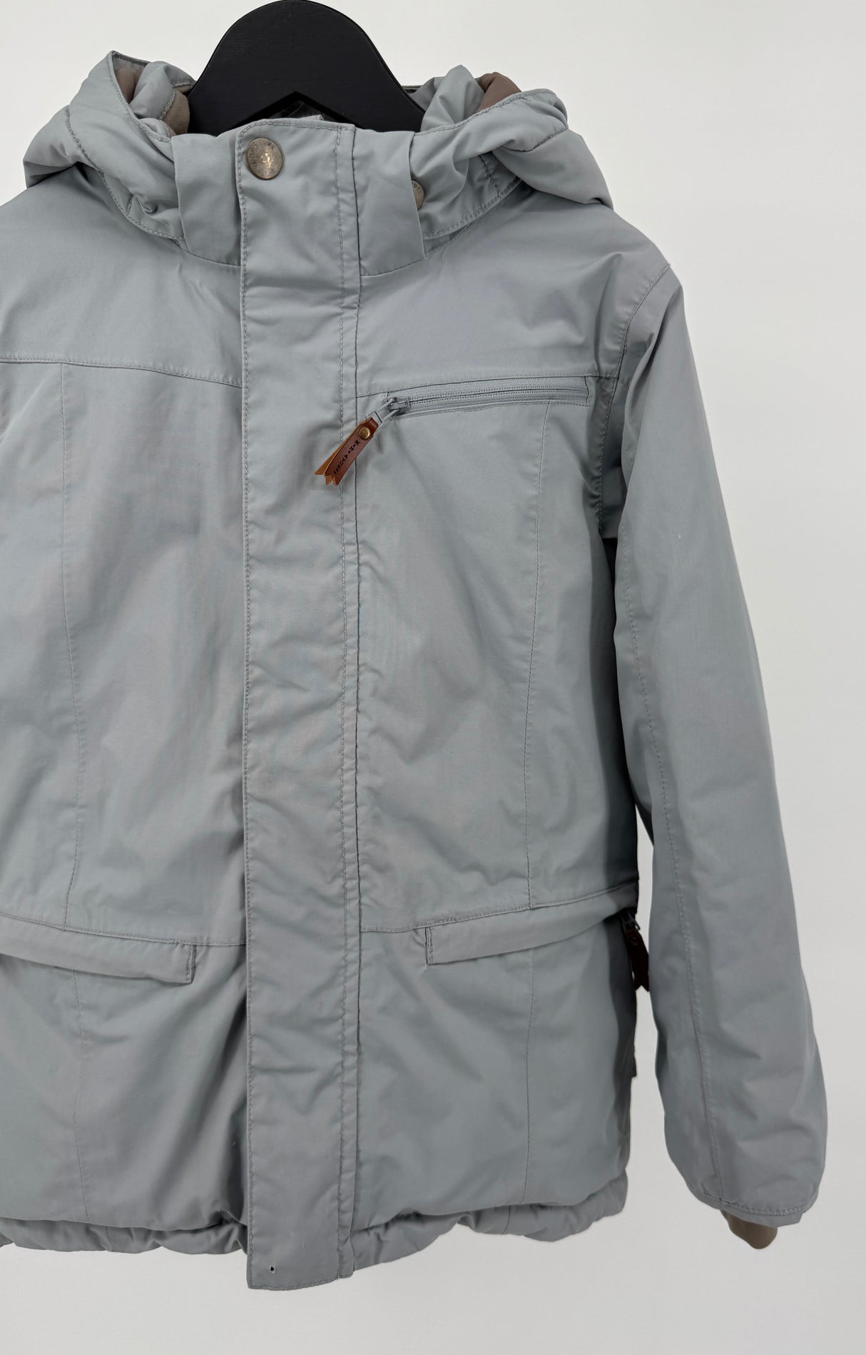 Winterjas Lichtblauw Maat 134