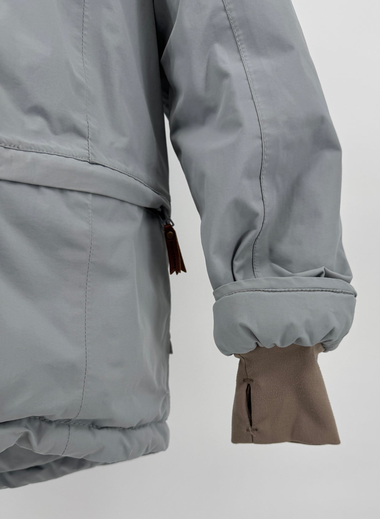 Winterjas Lichtblauw Maat 134