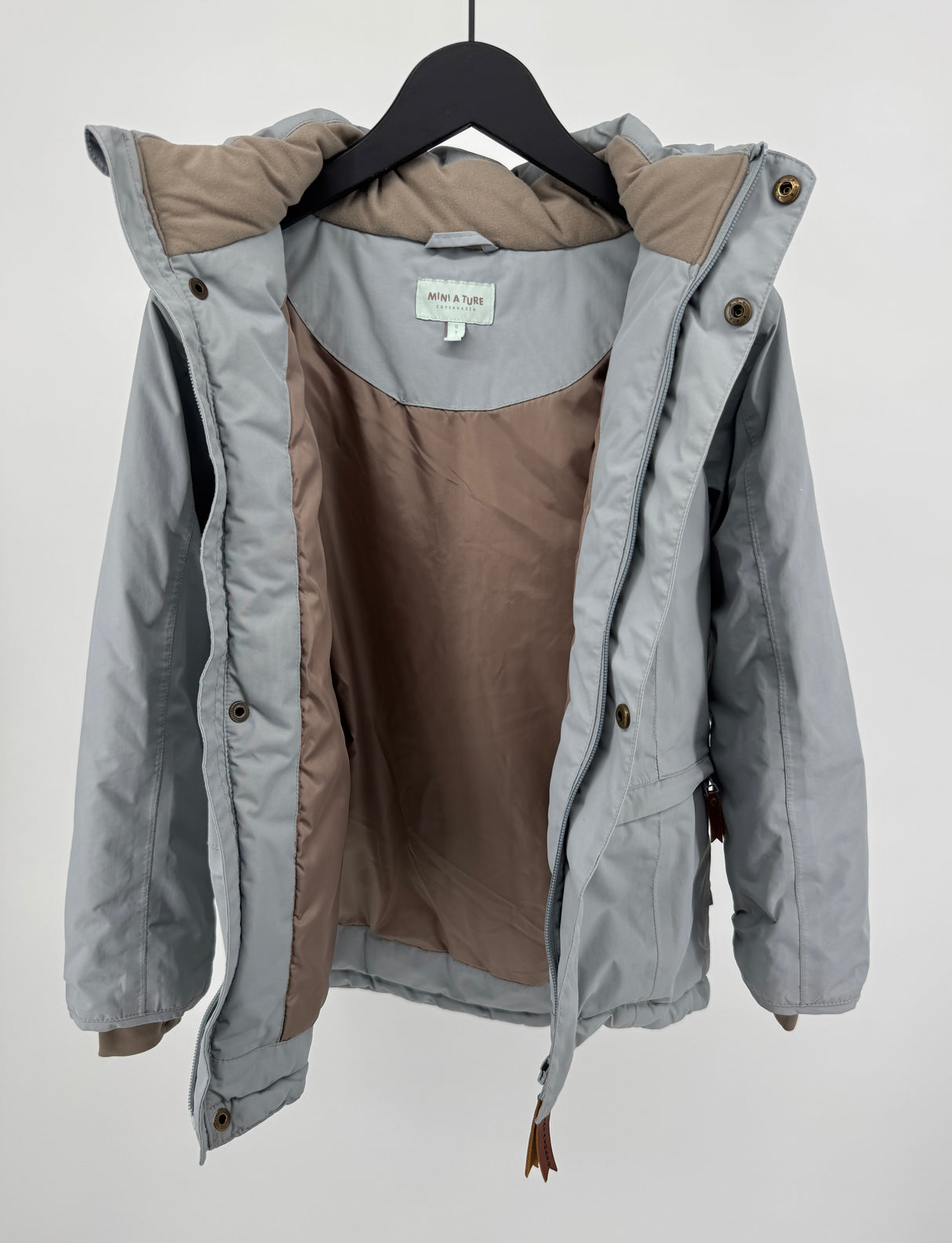 Winterjas Lichtblauw Maat 134