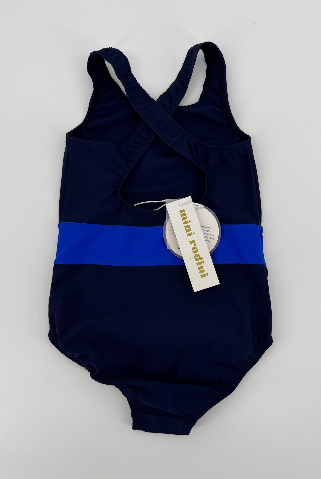 Badpak Donkerblauw Vlinder UPF 50+ Maat 104 / 110