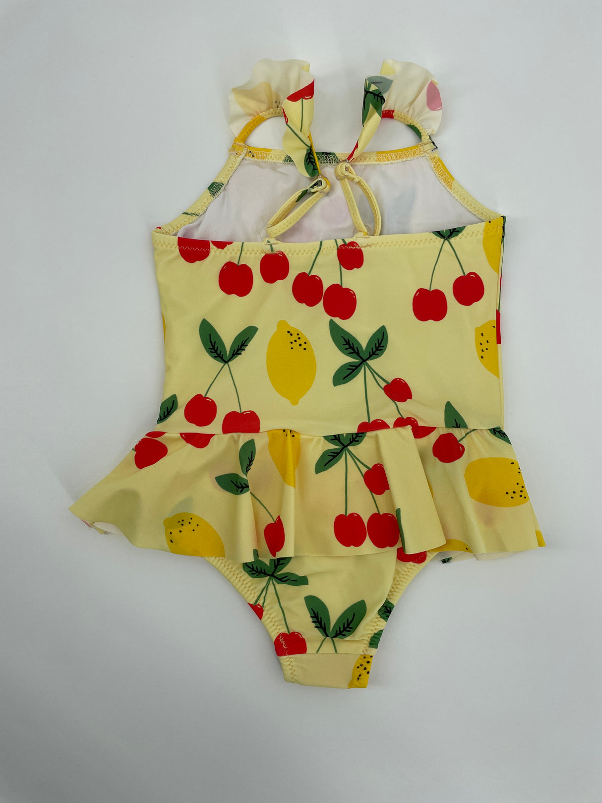 Badpak Geel Kersen Citroen UPF 50+ Maat 92 / 98