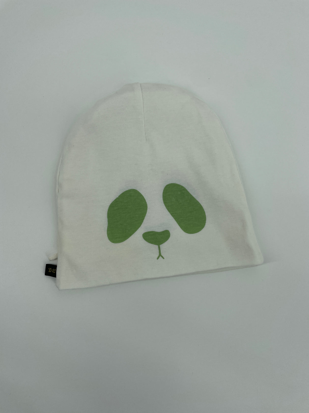 Beanie Wit Panda Reversible Maat 3 - 9 Jaar