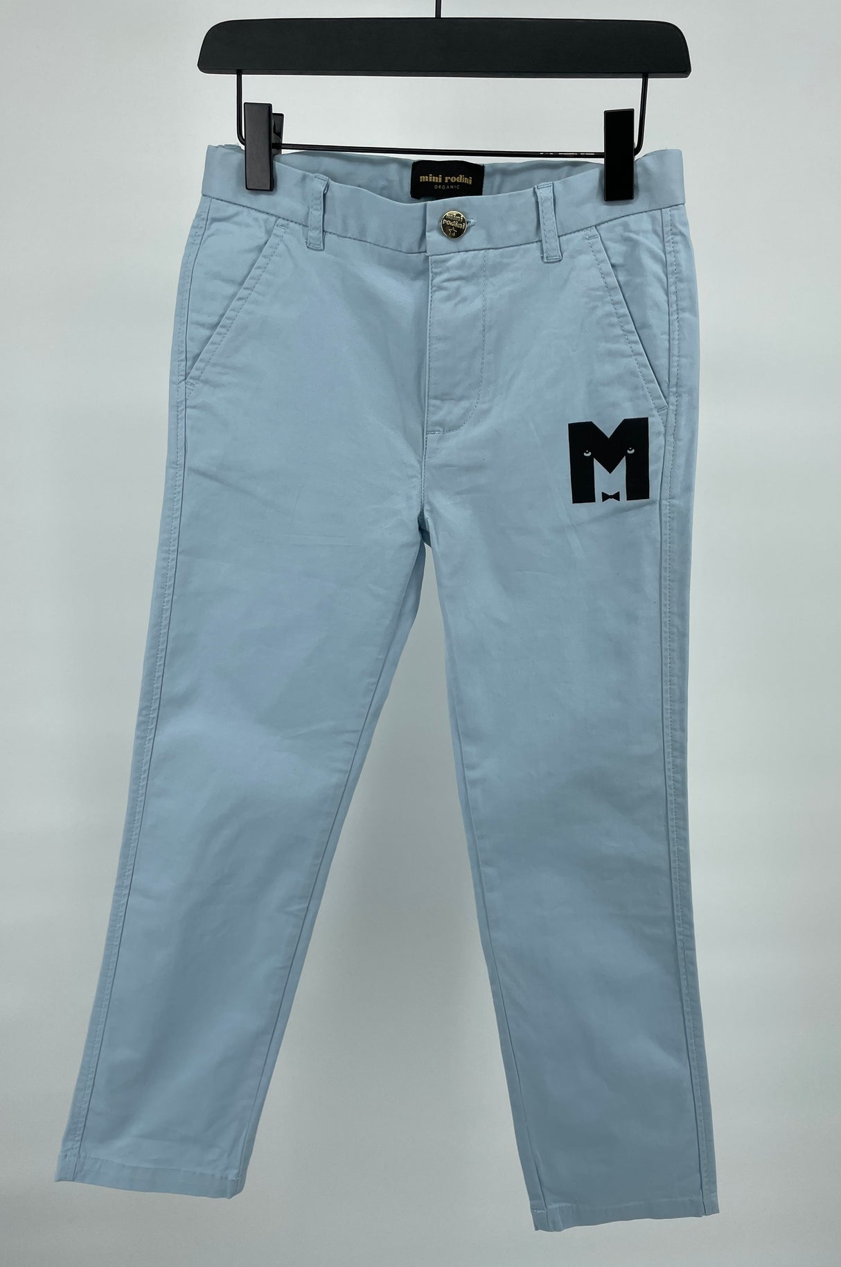Broek Chino Lichtblauw Maat 116 / 122
