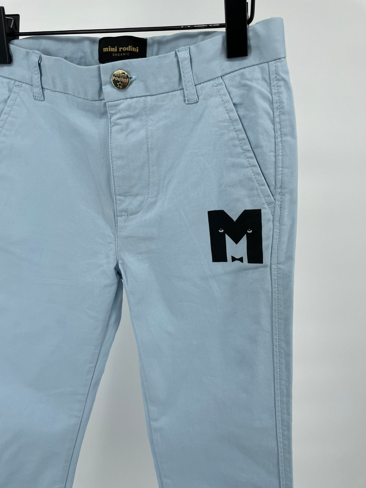 Broek Chino Lichtblauw Maat 116 / 122