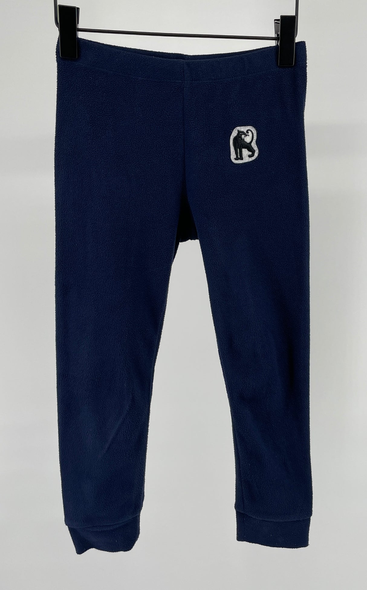 Broek Donkerblauw Fleece Maat 104 / 110
