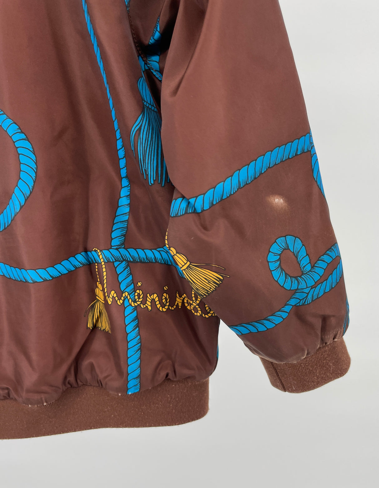 Baseball Jas Bruin Touwen Maat 104 / 110