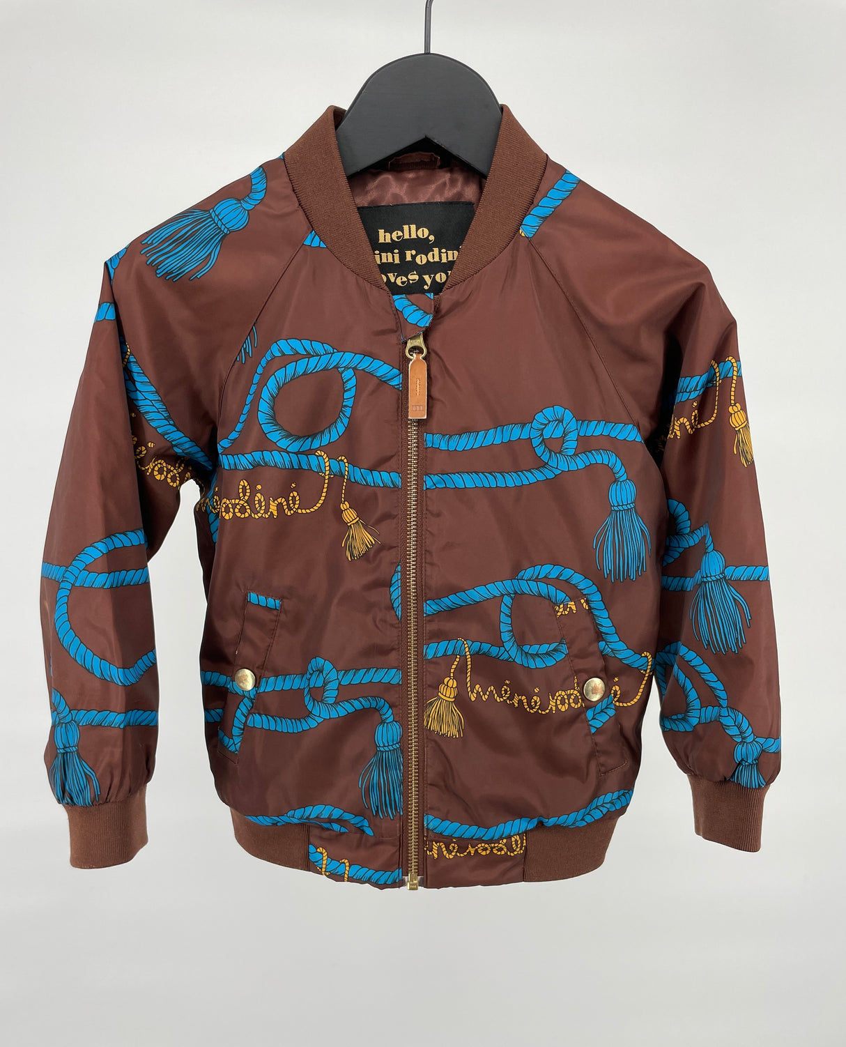 Baseball Jas Bruin Touwen Maat 104 / 110