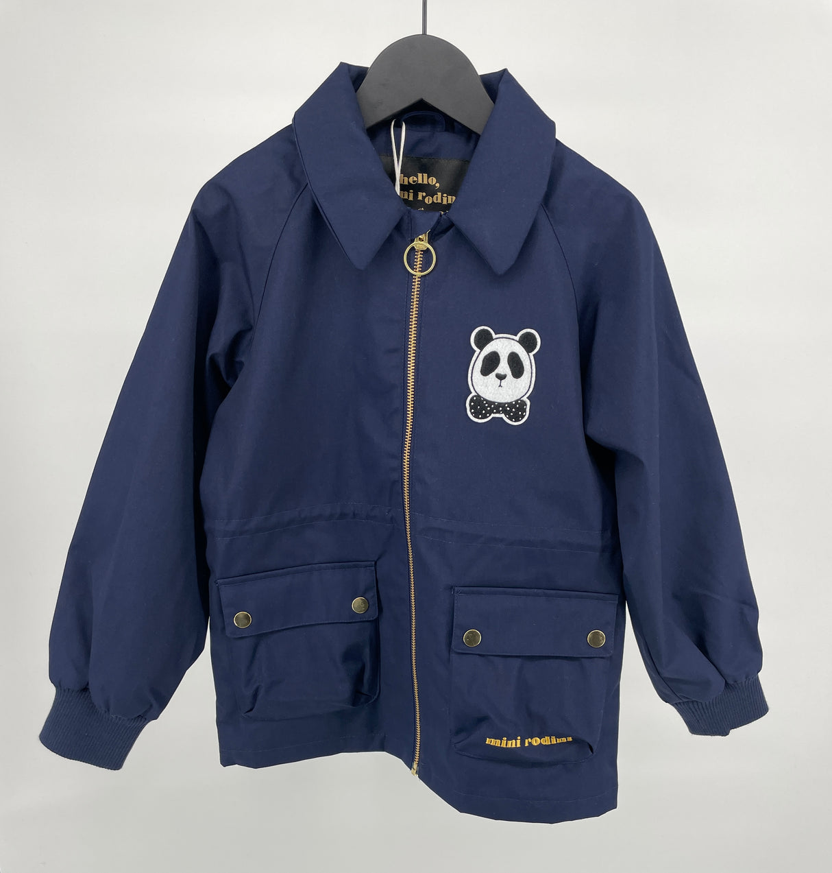 Jas Donkerblauw Panda Maat 128 / 134