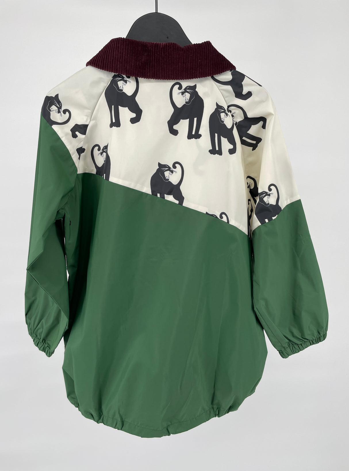 Jas Lichtgewicht Groen Panter Maat 128 / 134