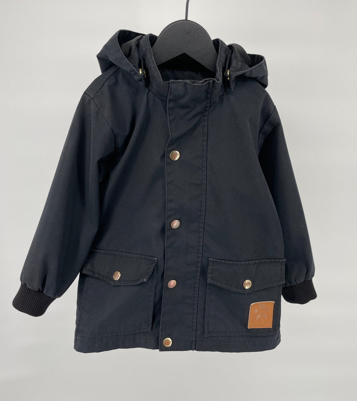 Jas Pico Zwart Maat 92 / 98