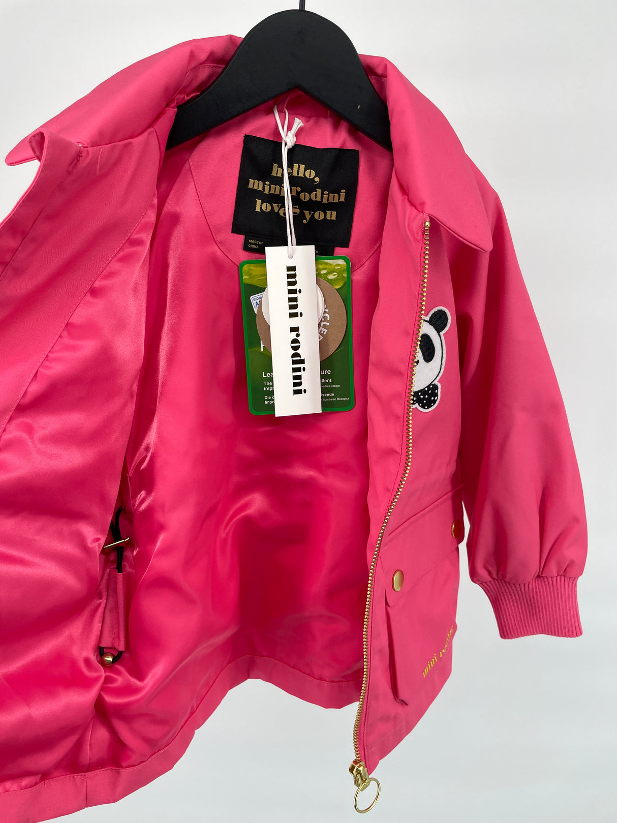 Jas Roze Panda Maat 92 / 98