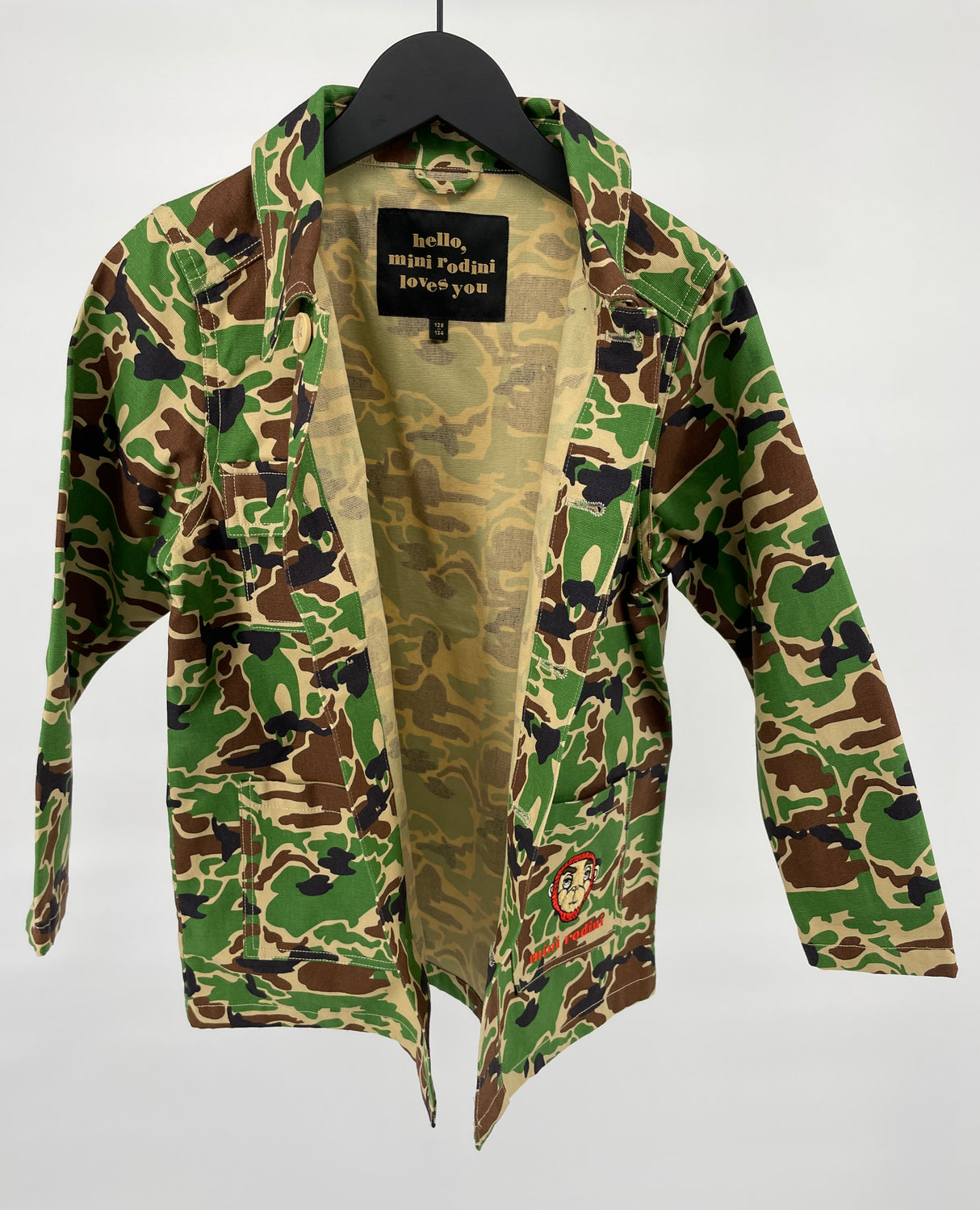 Safari Jas Groen Maat 128 / 134