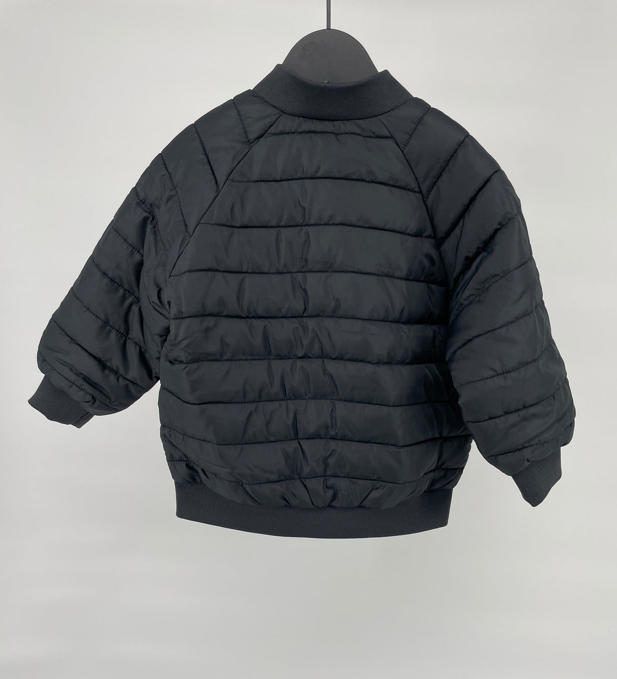 Baseball Jas Rerversible Zwart of Luipaard Maat 80 / 86