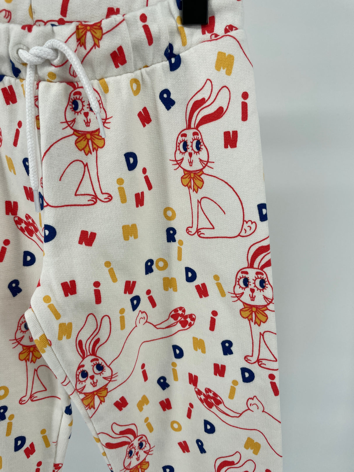 Joggingbroek Beige Konijnen Print