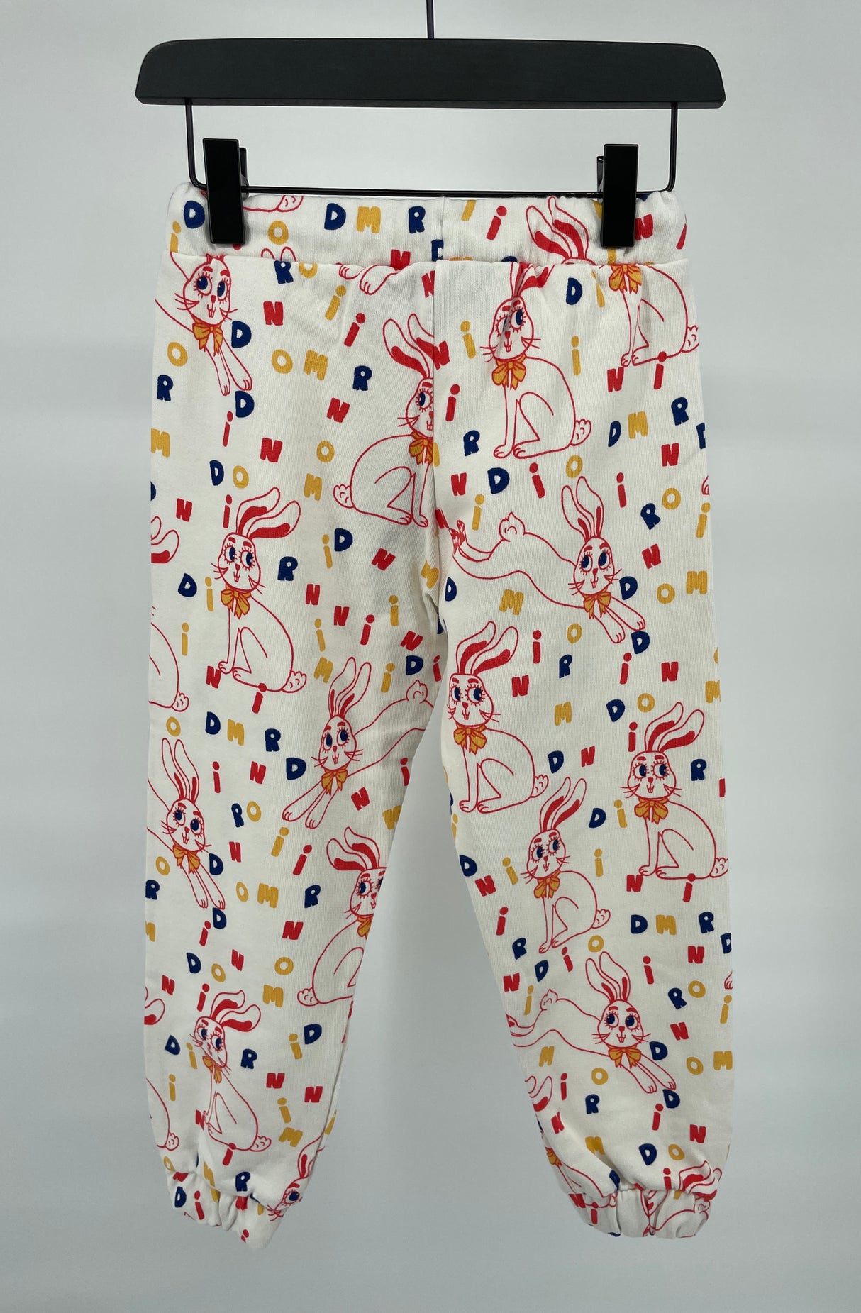 Joggingbroek Beige Konijnen Print