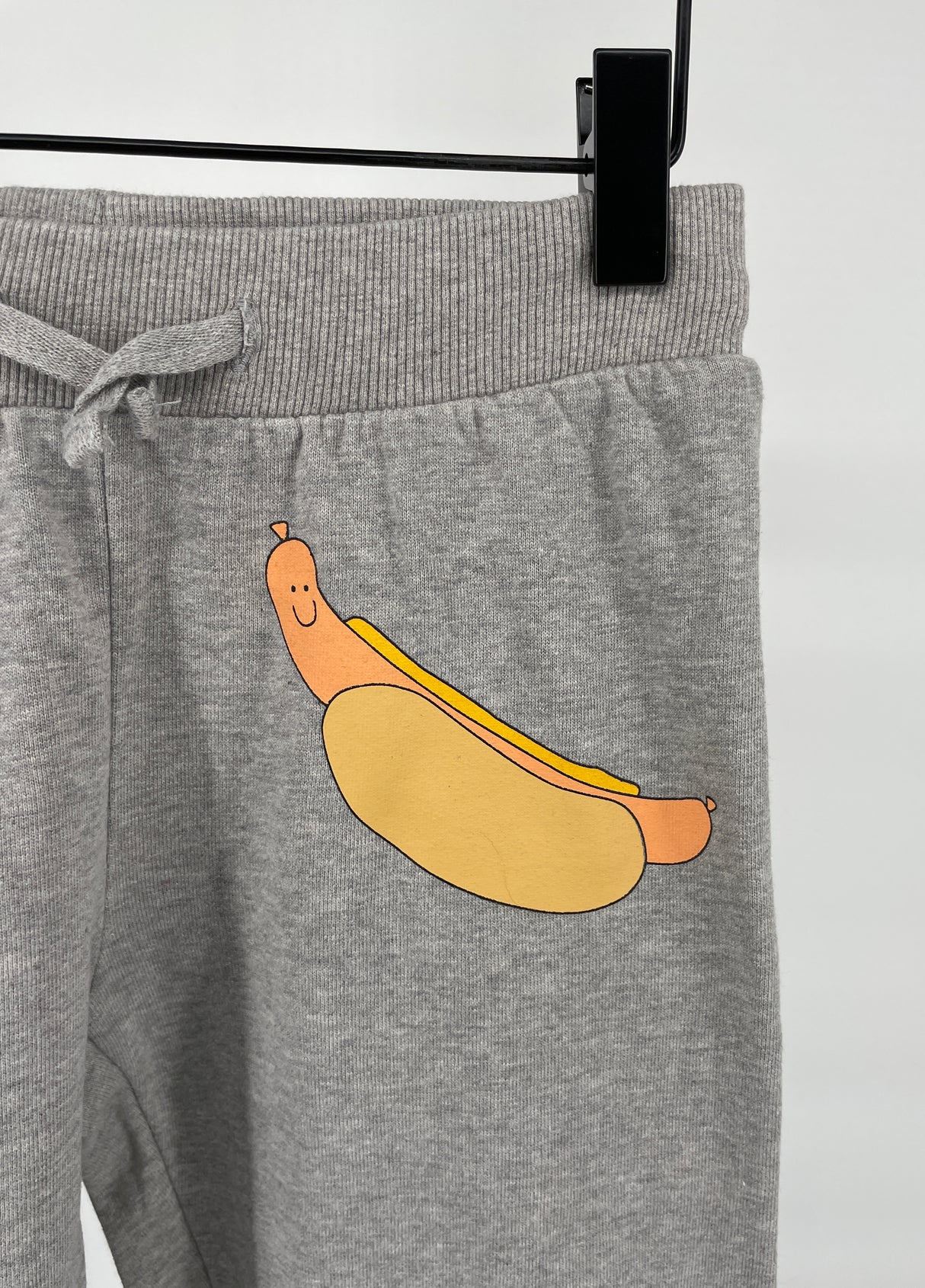 Joggingbroek Grijs Hot Dog Maat 116 / 122