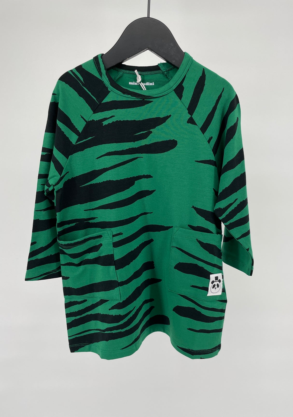 Jurk Groen Tijger Maat 80 / 86