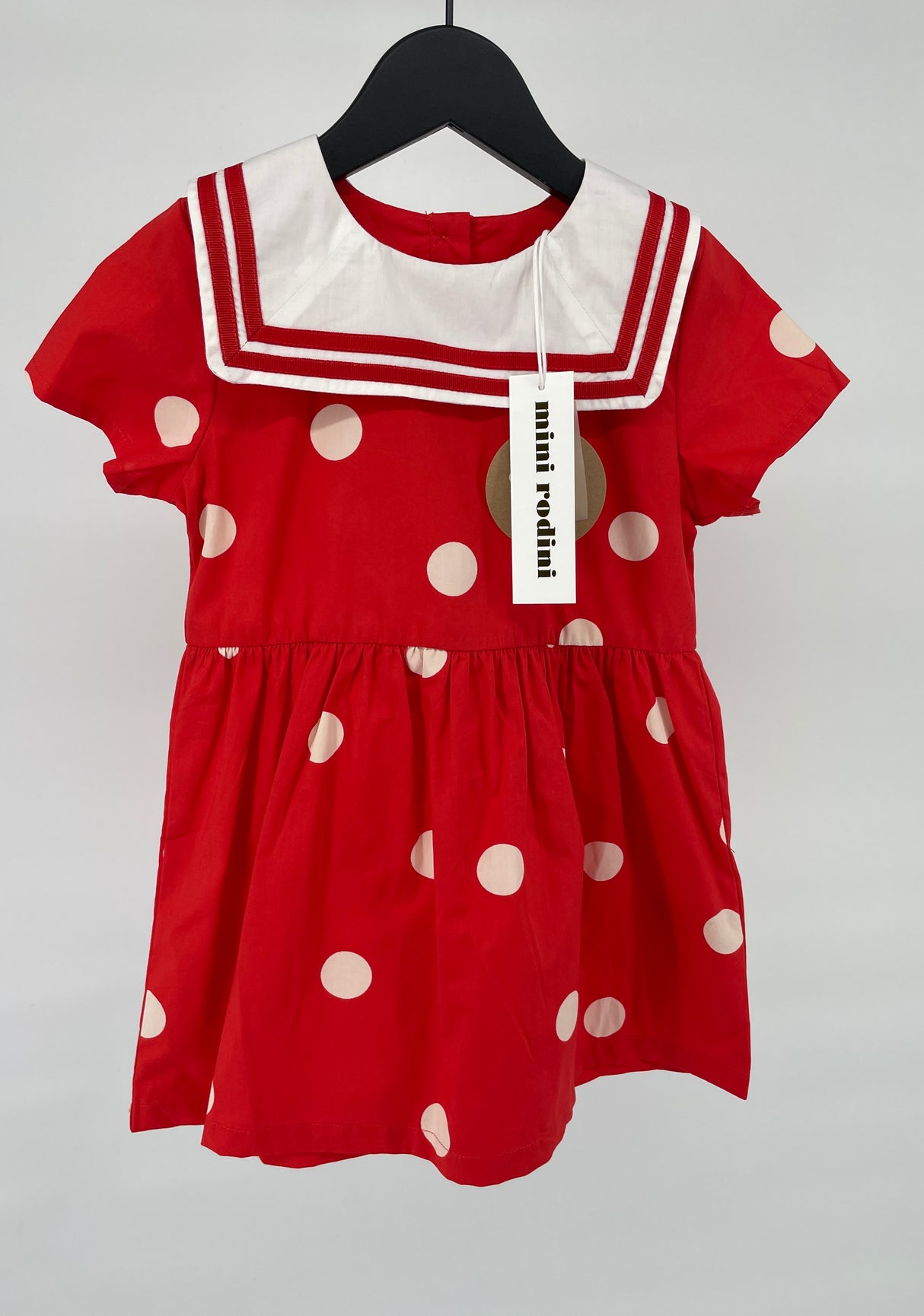 Jurk Matroos Rood Stippen