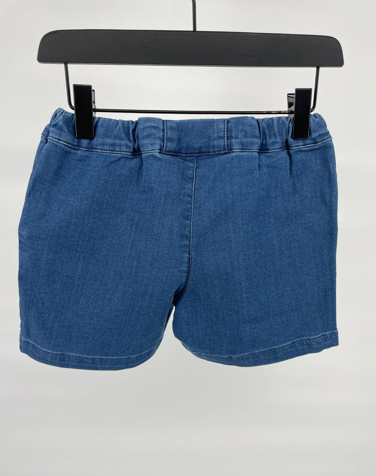 Korte Broek Blauw Denim Aardbei