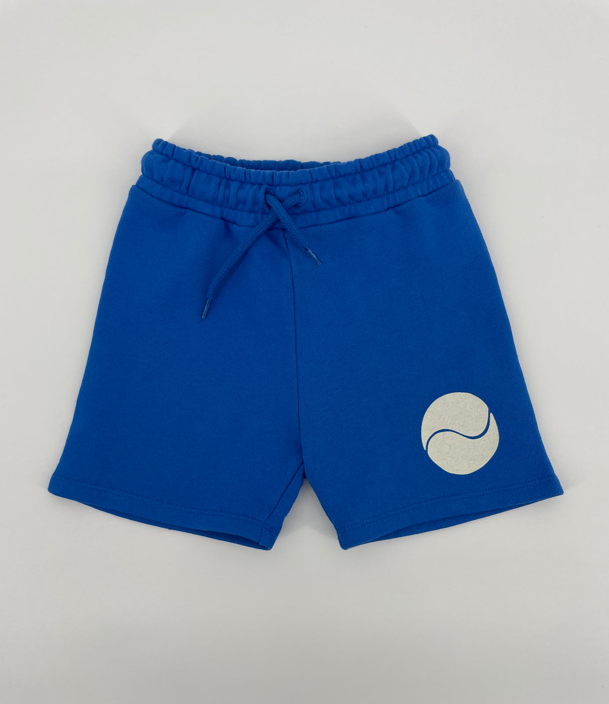 Korte Broek Blauw Tennisbal Maat 80 / 86